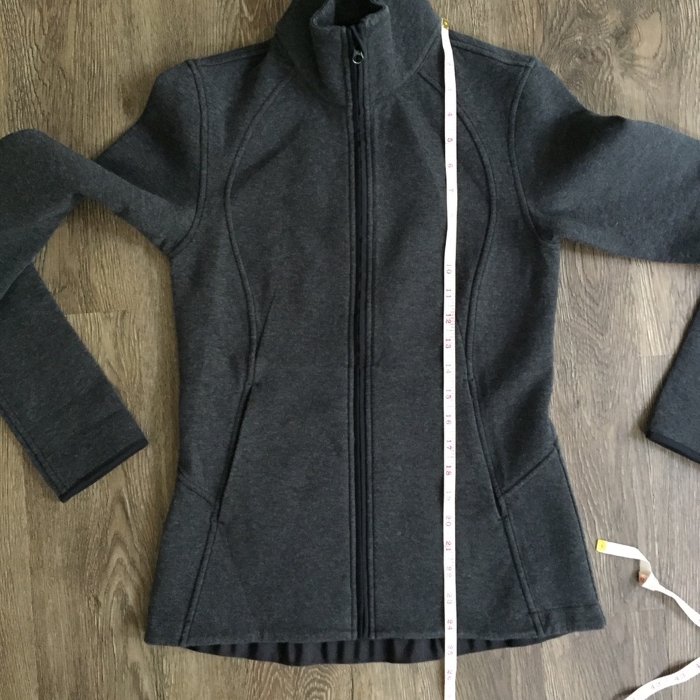 Lululemon Insculpt Jacket Heathered Black / Black - Picture 11 of 12